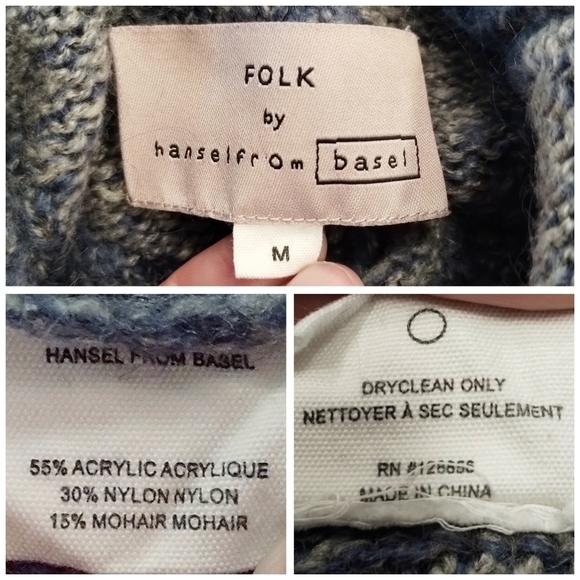 Anthropologie Folk by Hansel from Basel Stitched Foliage Sweater - Picture 5 of 7